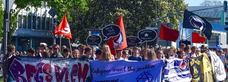 Refugee-Schulstreik mit über 350 Schüler*innen